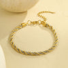 Bracelet Stainless Steel Geometric Electroplating Fashion Jewelry For Women