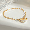Bracelet Stainless Steel Geometric Electroplating Jewelry