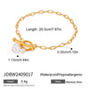 Bracelet Stainless Steel Geometric Electroplating Jewelry