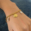 Bracelet Stainless Steel Geometric Electroplating Marine Series Minimalist