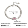 Bracelet Stainless Steel Geometric Electroplating Women's Jewelry