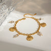 Bracelet Stainless Steel Geometric Electroplating