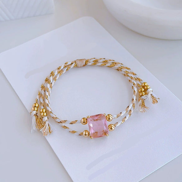 Bracelet Stainless Steel Geometric Light Luxury Electroplating