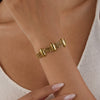Bracelet Stainless Steel Geometric Multilayer Chain Electroplated Light Luxury Highend Sense Women's Jewelry