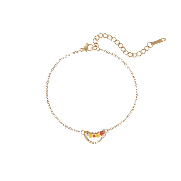 Bracelet Stainless Steel Geometric Pattern Electroplating Women's Fashion Jewelry