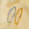 Bracelet Stainless Steel Geometric Shape Casting Electroplating Jewelry For Women