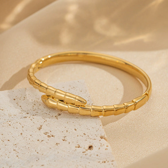 Bracelet Stainless Steel Geometric Shape Casting Electroplating Jewelry For Women