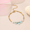 Bracelet Stainless Steel Geometric Style Electroplating For Women