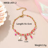 Bracelet Stainless Steel Geometric Style Electroplating For Women