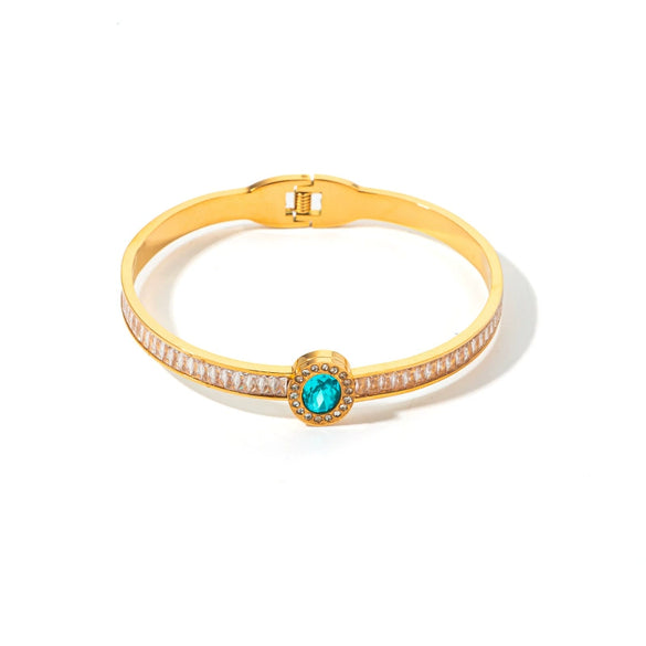 Bracelet Stainless Steel Gold Plated Geometric Fashion Jewelry