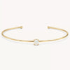 Bracelet Stainless Steel Inlaid Zircon Electroplating Literary Ins Style Geometric