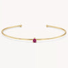 Bracelet Stainless Steel Inlaid Zircon Electroplating Literary Ins Style Geometric