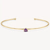 Bracelet Stainless Steel Inlaid Zircon Electroplating Literary Ins Style Geometric