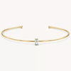 Bracelet Stainless Steel Inlaid Zircon Electroplating Literary Ins Style Geometric