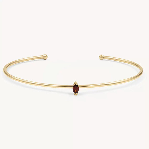 Bracelet Stainless Steel Inlaid Zircon Electroplating Literary Ins Style Geometric