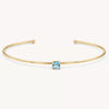Bracelet Stainless Steel Inlaid Zircon Electroplating Literary Ins Style Geometric