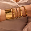 Bracelet Stainless Steel 18K Geometric Electroplated Fashion For Women