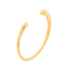 Bracelet Stainless Steel 18K Gold Electroplated Geometric Style For Women