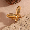 Bracelet Stainless Steel 18K Gold Plated Geometric Animal Zodiac Electroplated For Women