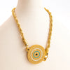 Bracelet Stainless Steel 18K Gold Sunflower Shape Star Pattern Electroplating Unisex