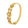 Bracelet 316L Stainless Steel Love Four Leaf Flower Vacuum Electroplated For Women