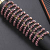 Bracelet Stainless Steel Natural Stone Granite Beaded Handmade Geometric Eight Planets 12 Constellations Unisex Women