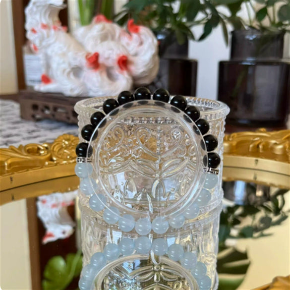 Bracelet Stone Alloy Geometric Handmade