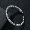 Bracelet Titanium Steel Braided Cshaped Fashion Geometric Electroplated Jewelry