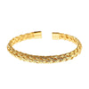 Bracelet Titanium Steel Braided Cshaped Fashion Geometric Electroplated Jewelry