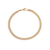 Bracelet Titanium Steel Double Chain Geometric Polishing Unisex