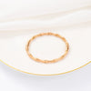 Bracelet Titanium Steel Electroplated