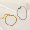 Bracelet Titanium Steel Geometric Electroplated