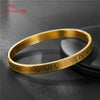 Bracelet Titanium Steel Geometric Electroplating Punk Hiphop Open Couple Men's