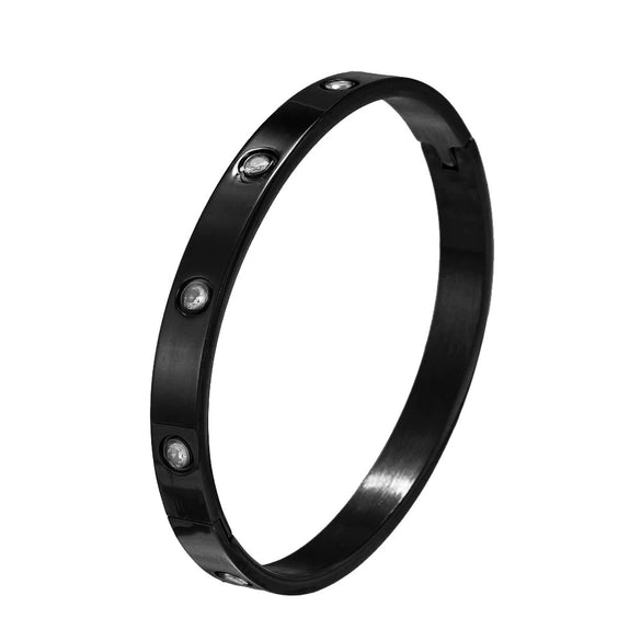 Bracelet Titanium Steel Geometric Electroplating Unisex