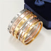 Bracelet Titanium Steel Geometric Electroplating Unisex