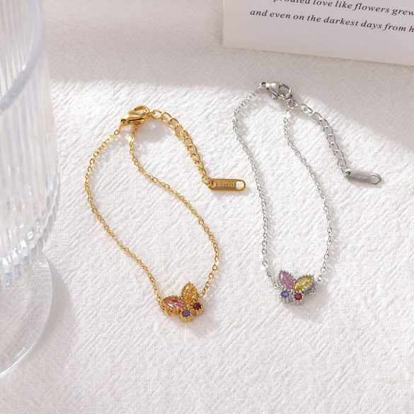 Bracelet Titanium Steel Geometric Light Luxury Animal Electroplating