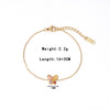 Bracelet Titanium Steel Geometric Light Luxury Animal Electroplating
