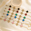 Bracelet Titanium Steel Geometric Real Gold Electroplating
