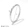 Bracelet Titanium Steel Geometric Simple Style Electroplated