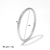 Bracelet Titanium Steel Geometric Simple Style Electroplated