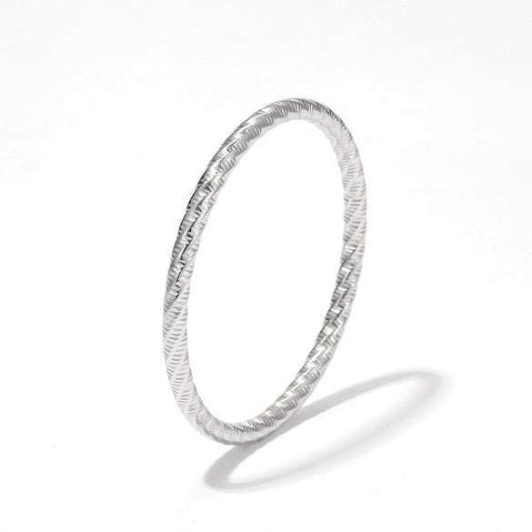 Bracelet Titanium Steel Geometric Simple Style Electroplated