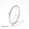 Bracelet Titanium Steel Geometric Simple Style Electroplated