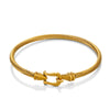 Bracelet Titanium Steel Horseshoe Buckle Lock Gold Plated Jewelry Fashion Simple