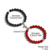 Bracelet Turquoise Heartshaped Geometric Magnetic Beaded Electroplating Couple Style Unisex
