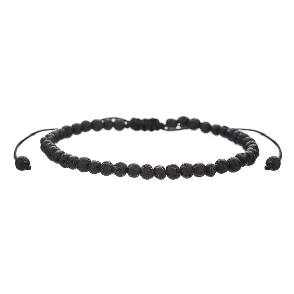 Bracelet Volcanic Stone Tiger Eye Geometric Handmade Unisex