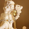 Bracelet Watch Alloy Gold Oval Medieval Retro Literary Fashion Women's Quartz Watch