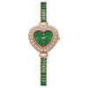 Bracelet Watch Alloy Heart Shape Pullout Style Women's Fashionable