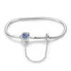 Bracelet White Copper Silver Plated Original Design Women's