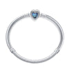 Bracelet White Copper Silver Plated Original Design Women's