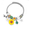 Bracelet Zinc Alloy Flower Original Design Electroplating